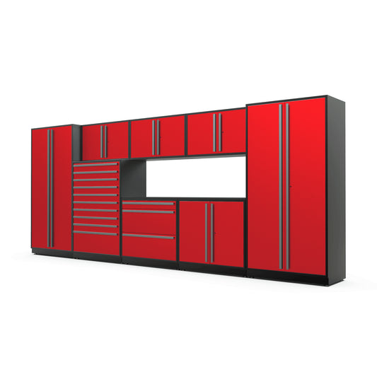 Proslat FusionPlus 16 ft set - TOOL Powder Coated Red/Silver 50753K