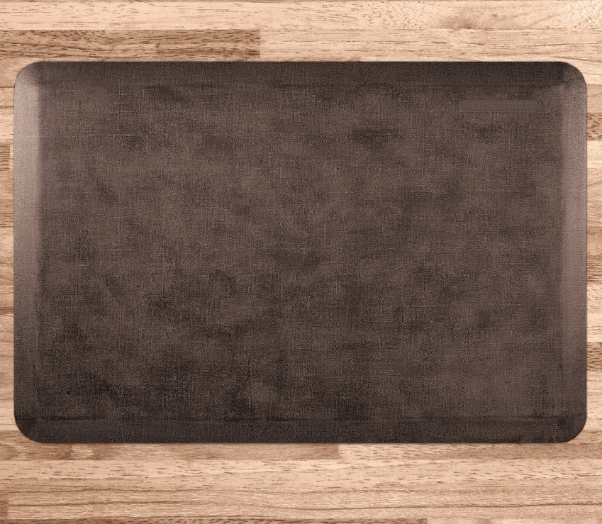 WellnessMats Linen 3' x 2' Antique Dark