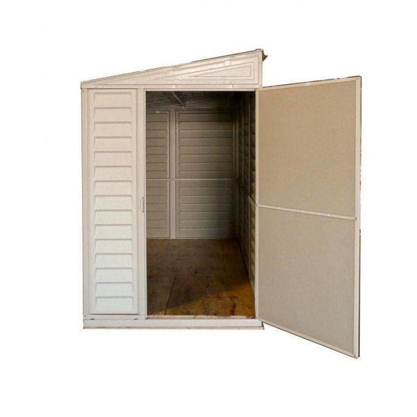 Duramax 4' x 8' SideMate Shed with Foundation