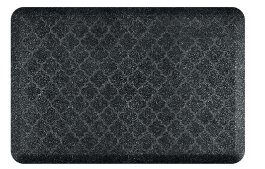 WellnessMats Granite Trellis 3' x 2' Onyx