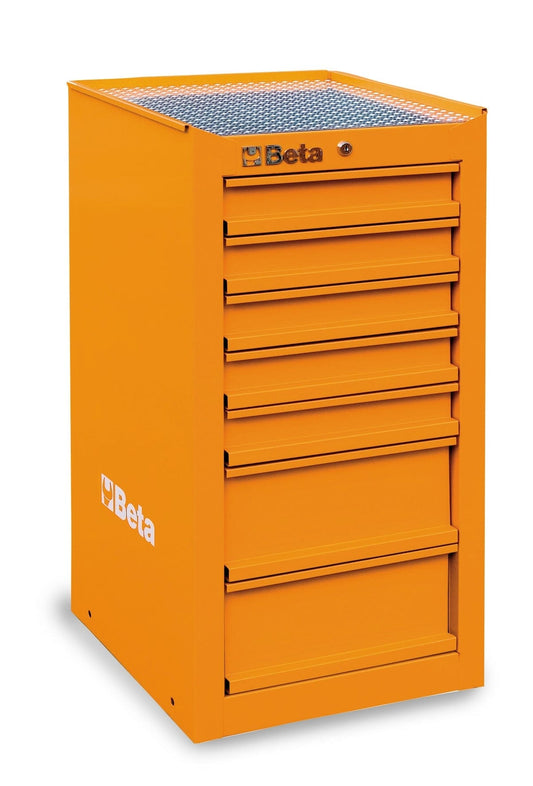 Beta Tools C38L-SIDE CAB 7 DRAWERS - Orange