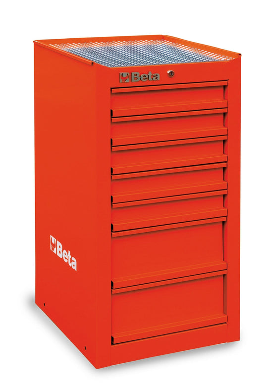 Beta Tools C38L-SIDE CAB 7 DRAWERS - Red