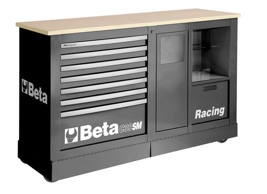 Beta Tools C39SM-SPECIAL MOBILE ROLLER CAB SM - Black