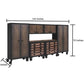 Duramax 6-Piece Garage Storage Combo Set with Tool Chests, Wall Cabinets and Free Standing Cabinets