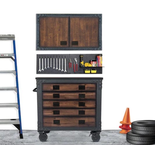 Duramax 2-Piece Garage Storage Combo Set with Tool Chest and Cabinet Combo
