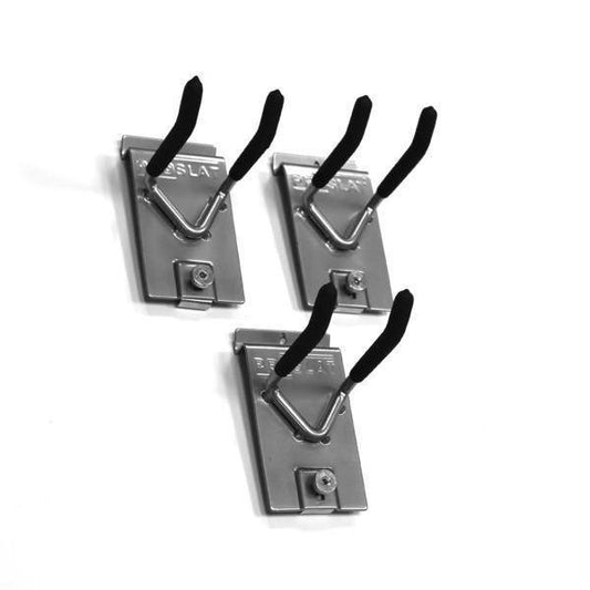PROSLAT Heavy-Duty 4 in. Double Hook – 3 Pack #13011