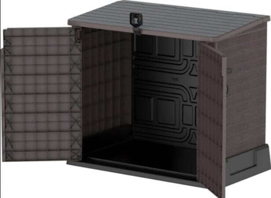 Duramax Storeaway 850L Brown Open Door 86621