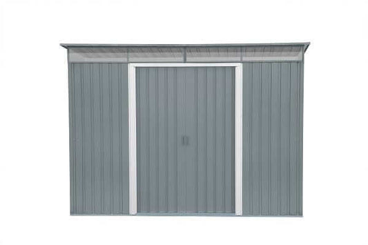 Duramax 8x6 Top Pent Roof w/ Skylight - Light Gray 20552