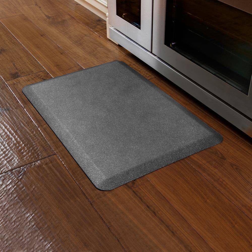 WellnessMats Granite 3'X2' 32WMRGS, Granite Steel Kitchen floor mats that resist punctures, heat, dirt and stains. A floor mat that provides cushion and nonslip surface. 