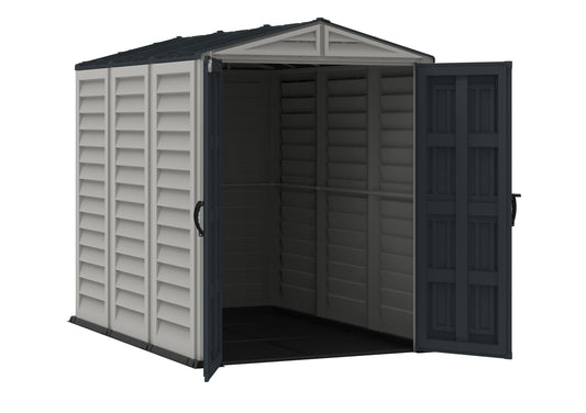 Duramax  5' x 8' YardMate Pent Plus Front Door Open 35825