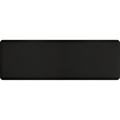 WellnessMat Original 6' X 2' 62WMRBLK, Black A popular floor mat with elegant design. A kitchen mat that gives padded support.