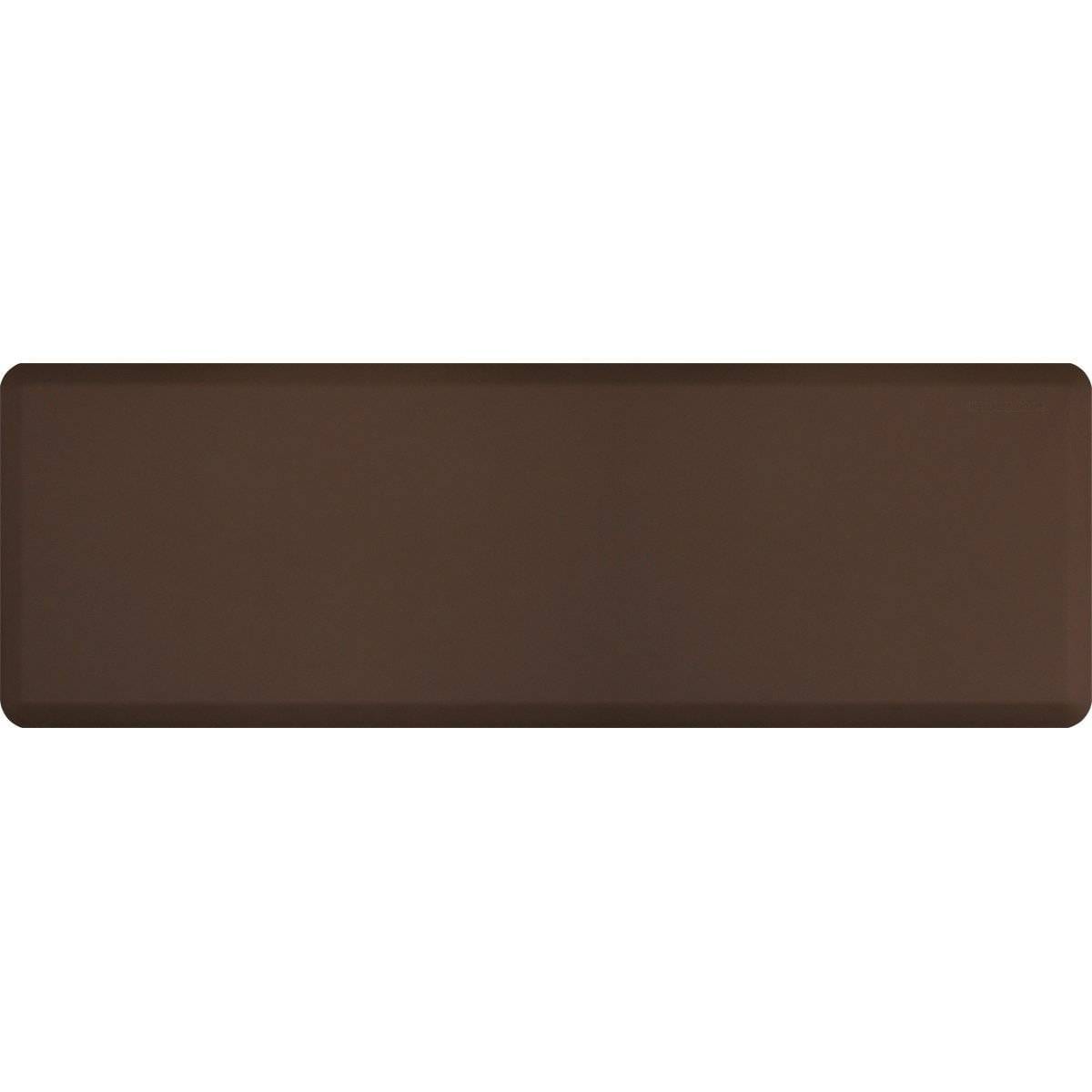 WellnessMats Original 6' X 2' 62WMRBRN, Brown An anti fatigue mat that increases proper circulation. A non-slip floor mat.