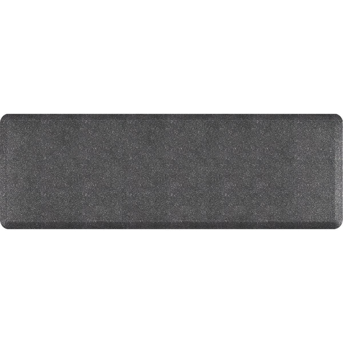 WellnessMats Granite 6'X2' 62WMRGS, Granite Steel A recyclable kitchen rug. Anti-microbial floor mat that gives comfort to your feet.