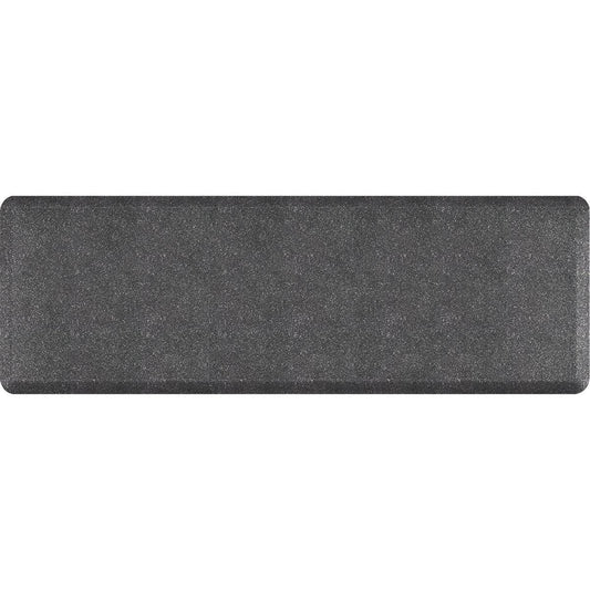 WellnessMats Granite 6'X2' 62WMRGS, Granite Steel A recyclable kitchen rug. Anti-microbial floor mat that gives comfort to your feet.