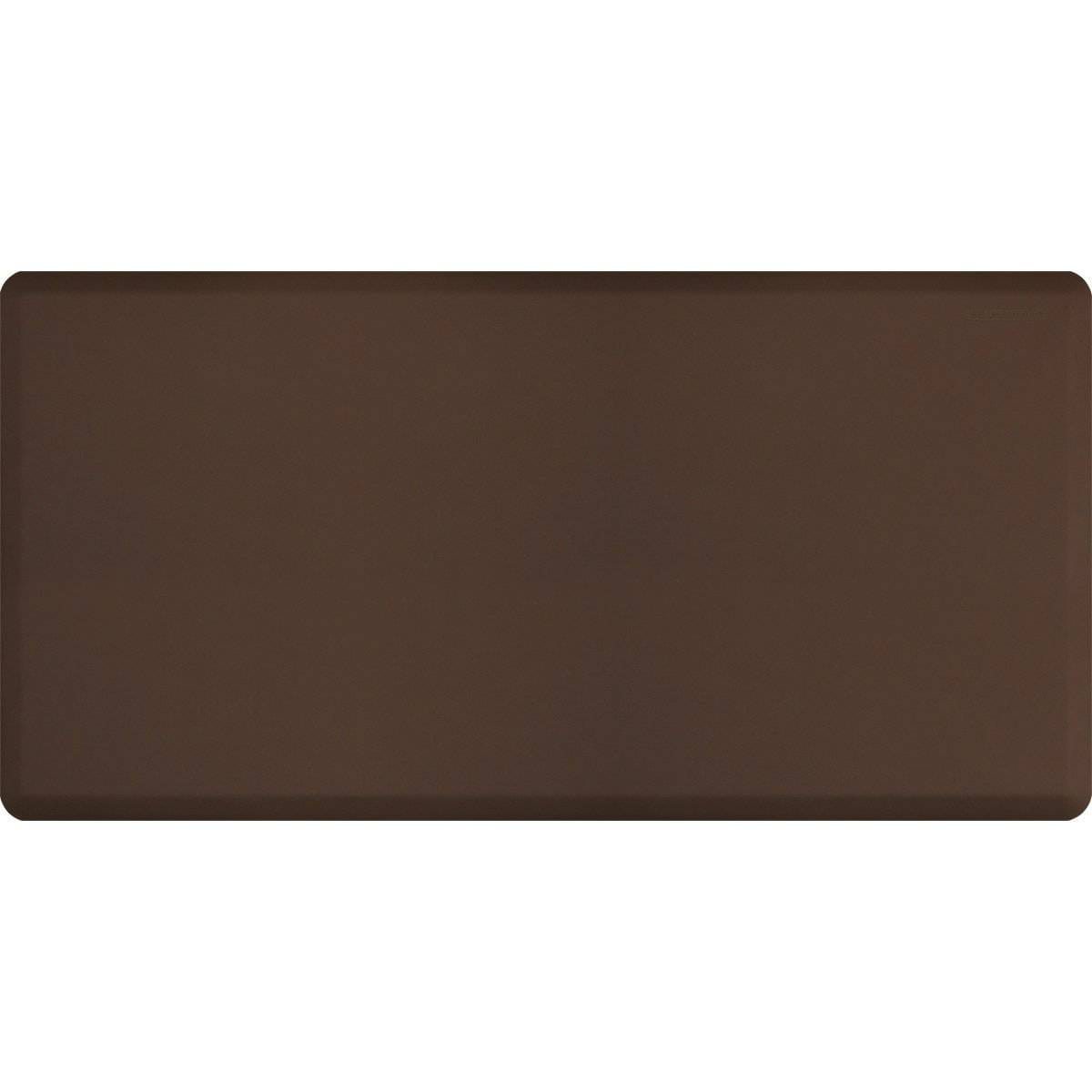 WellnessMats Original 6' X 3' 63WMRBRN, Brown A floor mat that has smooth surface. An ergo mat that gives comfort and relaxation while working in the kitchen or in any part of the house.