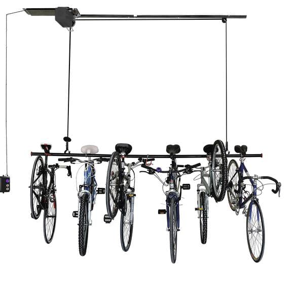 Garage Gator Motorized Bike Lift GG8220 overhead storage 220LBs.