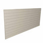 Proslat Garage Storage PVC Slatwall 8 ft. x 4 ft. Sandstone 88109