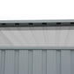 Duramax 8x6 Top Pent Roof w/ Skylight - Light Gray 20552