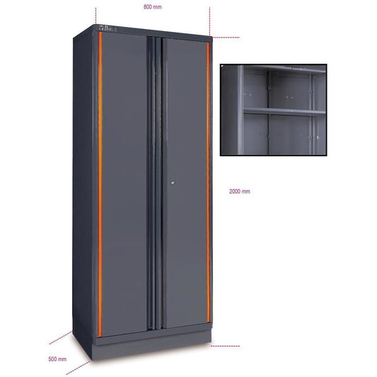 Beta Tools C55 A2-TWO-DOOR TOOL CABINET - Garage Tools Storage