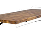 Duramax Spence 48" Wall Mounted Folding Table 68032