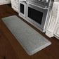 Wellnessmats Trellis Estates Shades of Silver ET62WMRSL,SilverLeaf A floor mat with a great design that perfectly suits your kitchen. It is also an easy-to-clean ergo mat for every room in your house or garage.