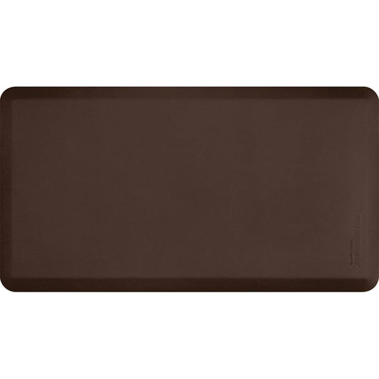 Wellnessmats Fitness Collection 48"X26"5/8" FIT4WMRBRN, Brown Wellnessmats offers high quality collections of kitchen mats and kitchen rugs.