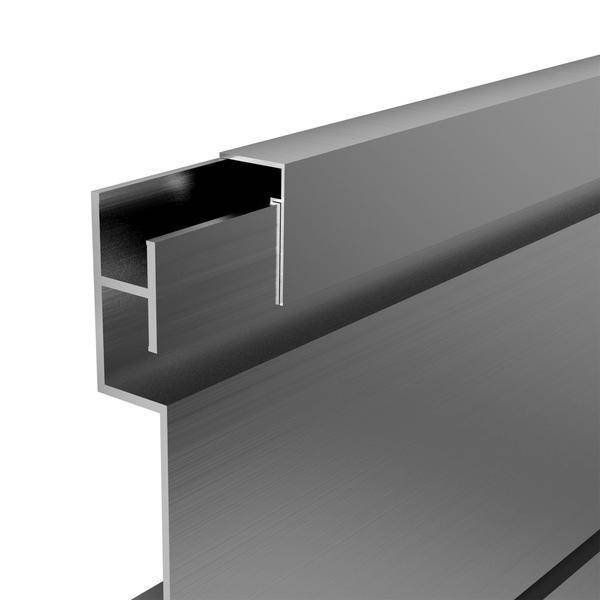 PROSLAT 48 in. Aluminium L Trim #20043