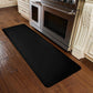 WellnessMats Bella Motif 6' X 2' MB62WMRBLK, Black Kitchen floor mats that resist punctures, heat, dirt and stains. A floor mat that provides cushion and nonslip surface. 