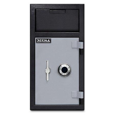 MESA Safes Depository Safe w/ Combination Lock Black-Grey MFL2714CILK