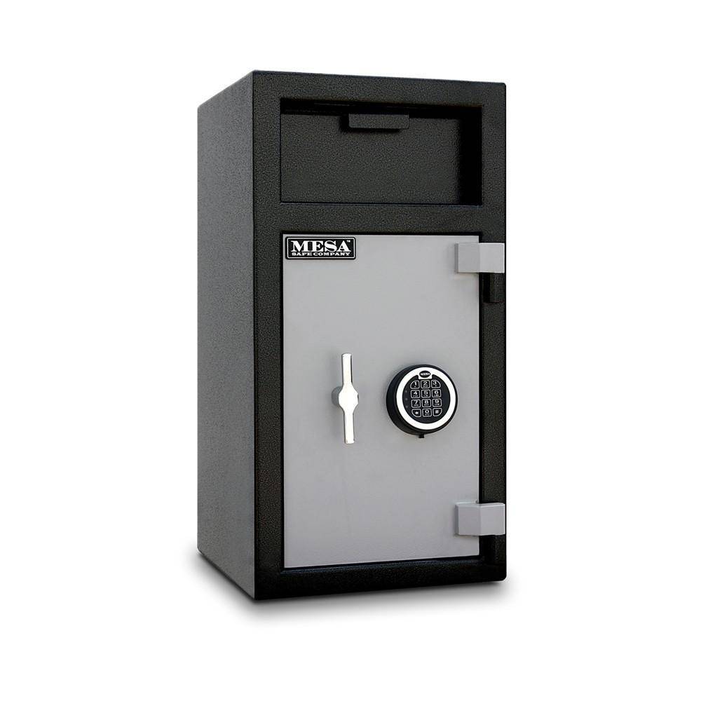 MESA Safes Depository Safe w/ Electronic Lock Black-Grey MFL2714EILK