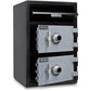 MESA Safes Depository Safe w/ Dual Door,Combination Lock MFL3020CC