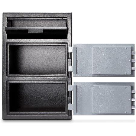 MESA Safes Depository Portable Handgun Safe3.6 cu. ft. Dual Door,Combination Lock
