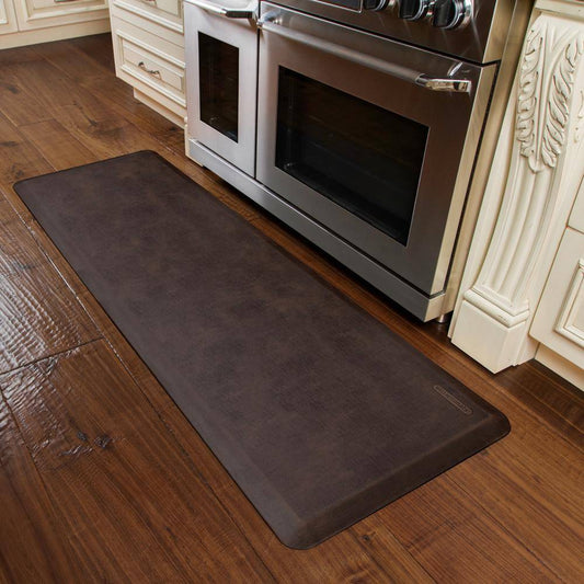 WellnessMats Linen Antique 6'X2' ML62WMRDB, Antique Dark Wellnessmats offers high quality collections of kitchen mats and kitchen rugs.