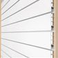 Proslat 8 ft. x 4 ft. PVC Slatwall - 2 pack 64 sq ft Charcoal P88205