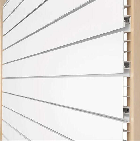 Proslat 8 ft. x 4 ft. PVC Wall-Mounted Organizer - 3 pack 96 sq ft White P88302