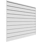 Proslat Garage Storage PVC Slatwall 4 ft. x 4 ft. White 88103