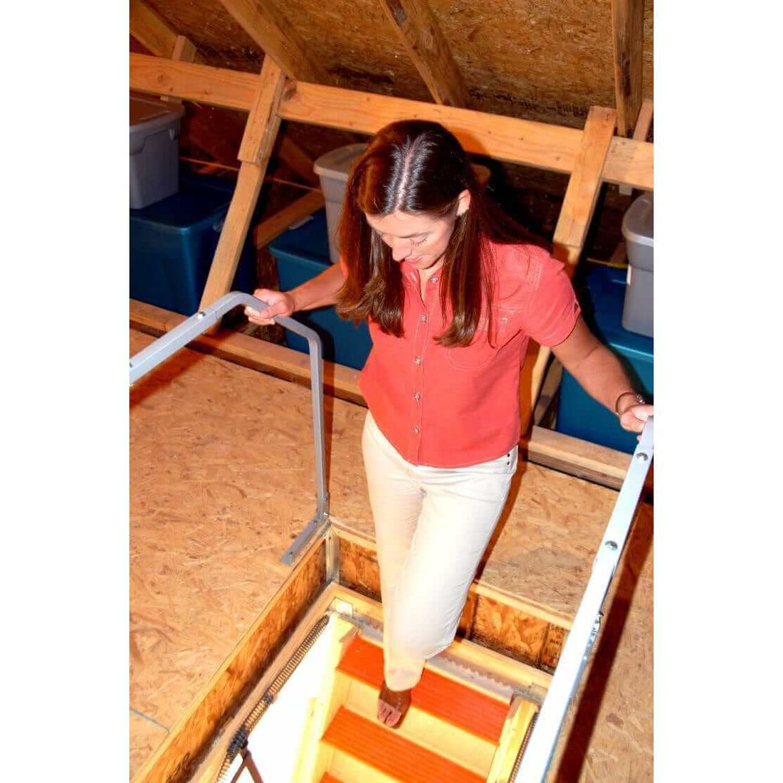 Versa Rail Versa Rail Model 60 Attic Ladder Safety Rail, VRM60 – Garage Tools Storage