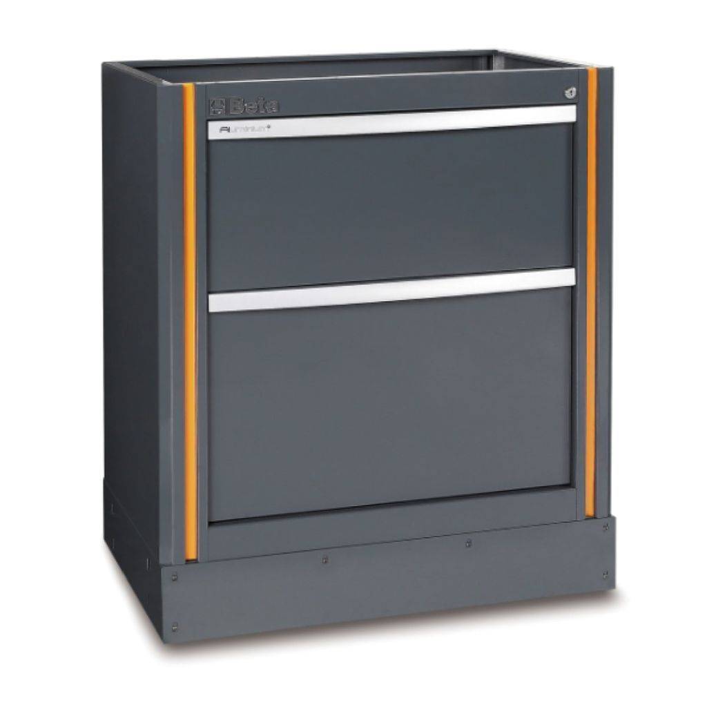 Beta Tools C55 M2-FIXED MODULE WITH 2 DRAWERS - Garage Tools Storage