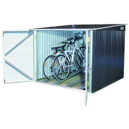 Duramax 6 x 6 Bike Storage Shed 73051 - Garage Tools Storage