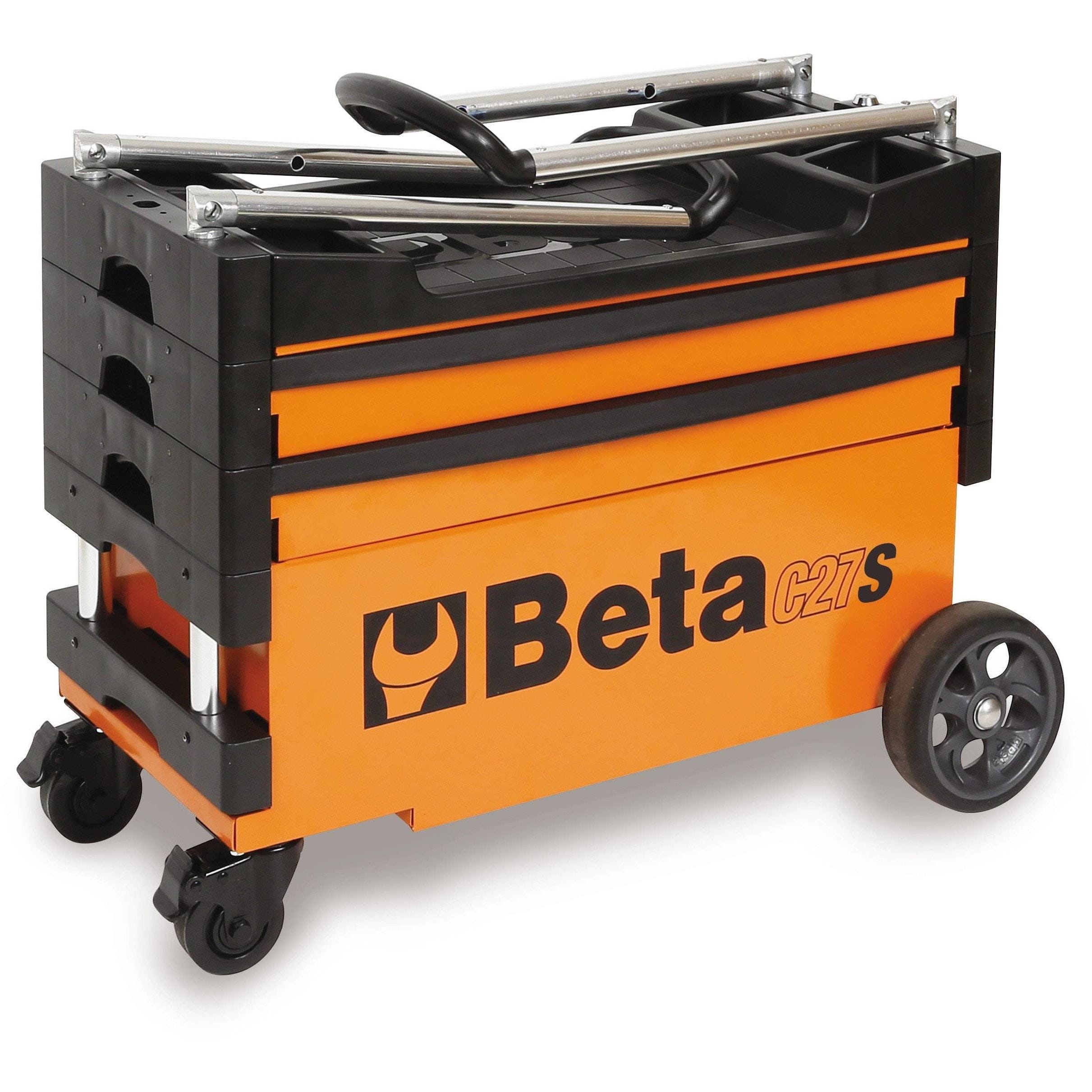Beta Tool Storage FOLDING TOOL TROLLEY C27S - Garage Tools Storage
