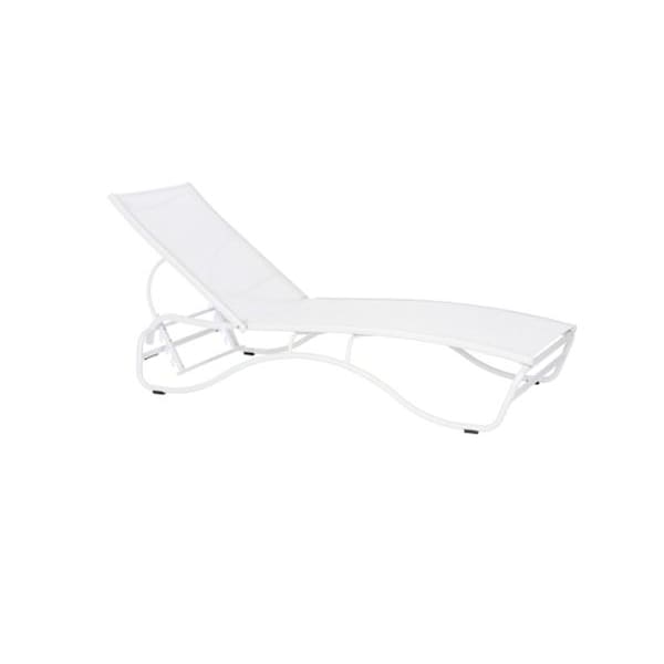 Duramax Corsica Lounger White 68071