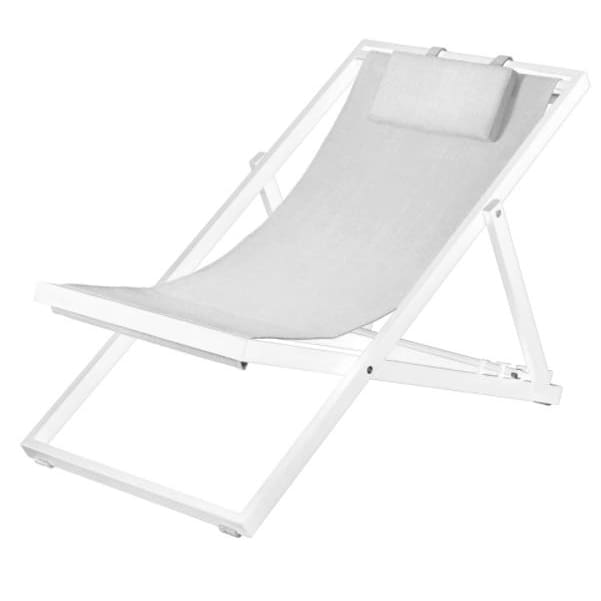 Duramax Newport Lounger White 68072