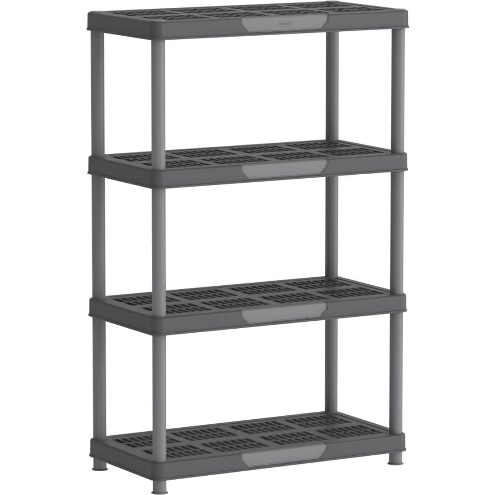 Duramax Shelving Rack 4 Tier Gray 86501 – Garage Tools Storage