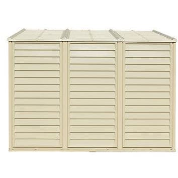 Duramax 4' x 8' SideMate Shed with Foundation 06625 - Garage Tools Storage
