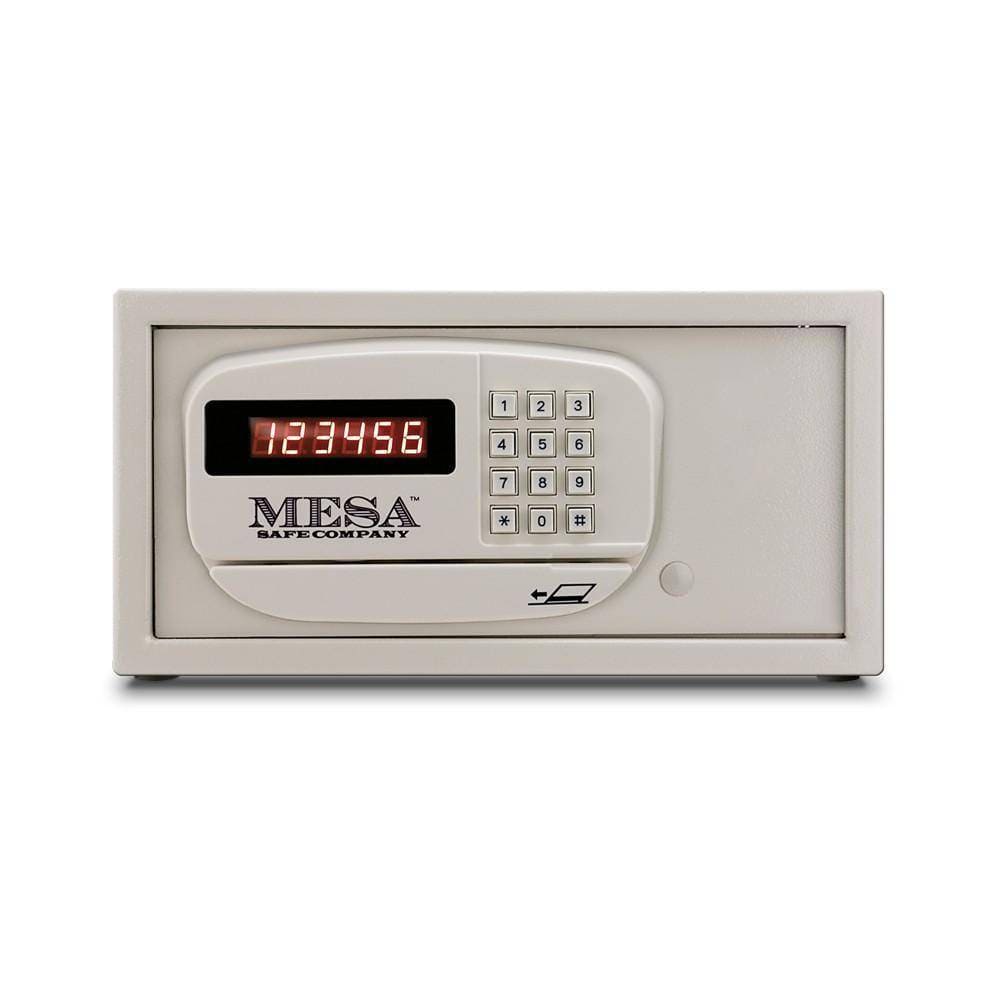 MESA Safes Hotel Safe w/ Card Swipe MH101-WHT 