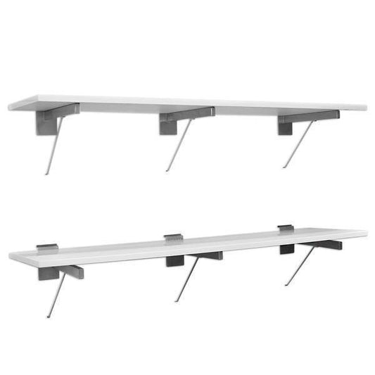 Proslat 48 in. White Shelf – 2 pack 11201K